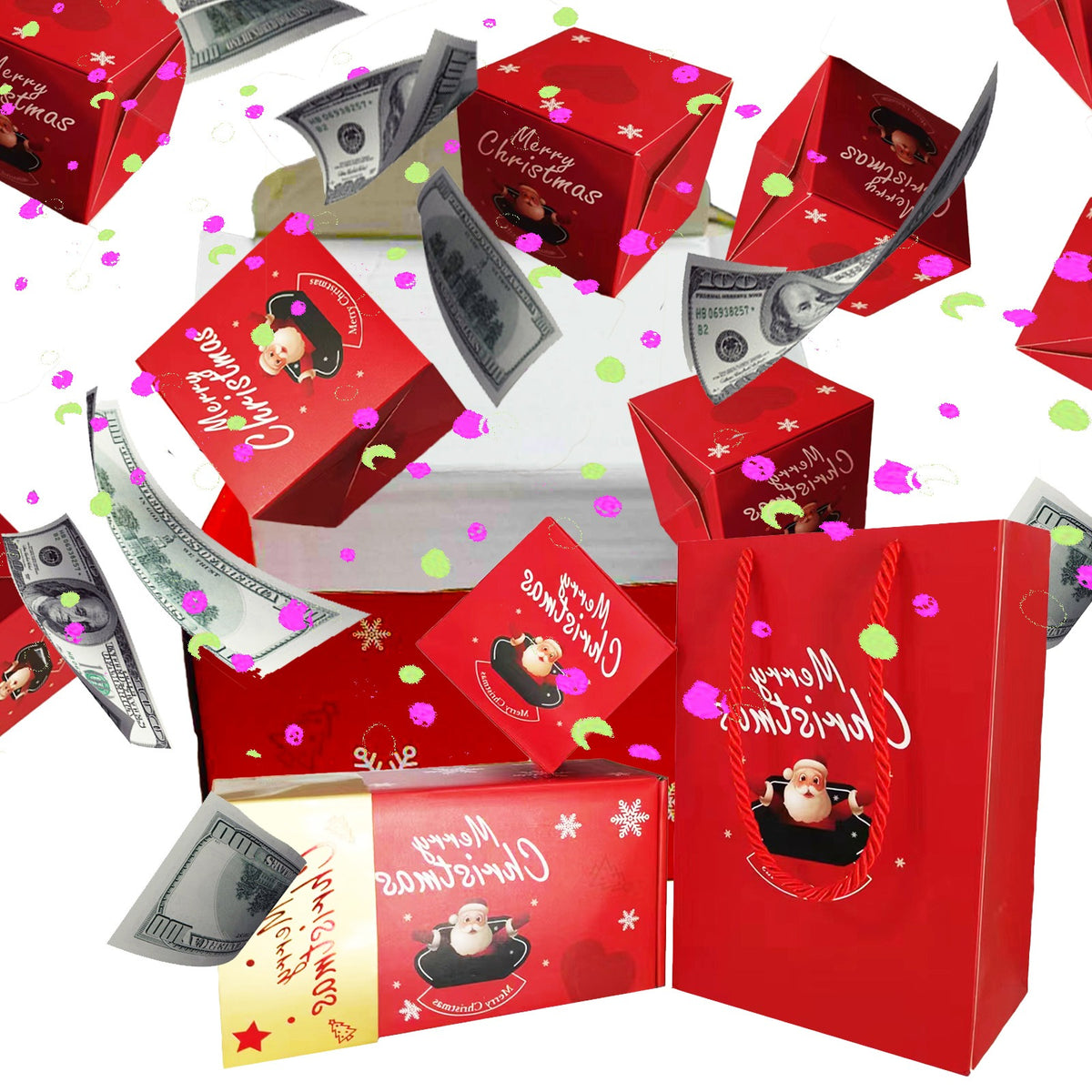 Creative Folding Bounce Gift Box